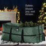 Premium Jumbo Christmas Tree Storage Bag - Extra Wide Opening - Fits 9FT. Tall Artificial Christmas Trees - Easy Access Xmas Tree Bag- Durable Straps & Reinforced Handles, Tear Proof Image 2