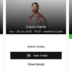 calvin harris ticket