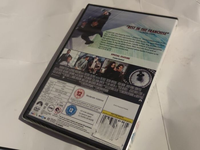 Brand New Mission Impossible Rogue Nation Dvd