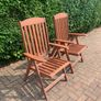 Set of 6 garden chairs Image 2