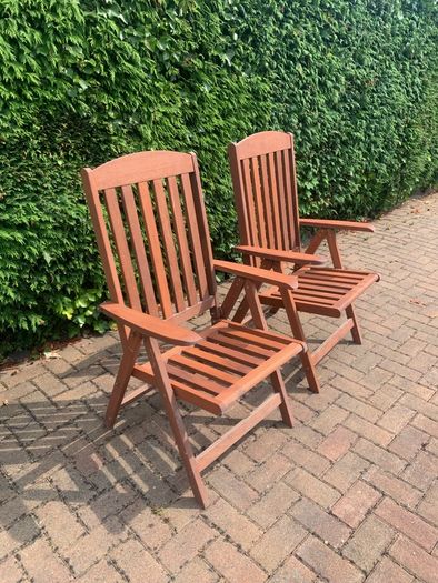 Set of 6 garden chairs