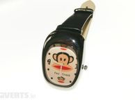 main image for ad Paul Frank Watch Monkey Quartz Leather WristBand
