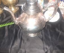 Beautiful Old Silver Plated Teapot, postage available or collection is always welcome