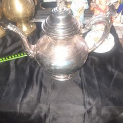 Beautiful Old Silver Plated Teapot, postage available or collection is always welcome