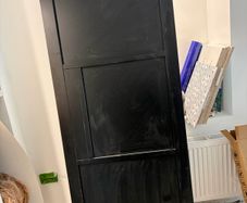 Brand new door sliding door Black
