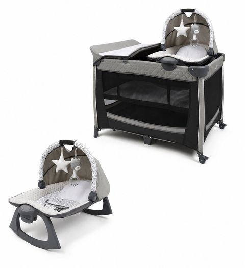 Nested Completo 3-in-1 Travel Cot with Changing Unit & Rocker