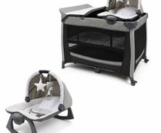 Nested Completo 3-in-1 Travel Cot with Changing Unit & Rocker