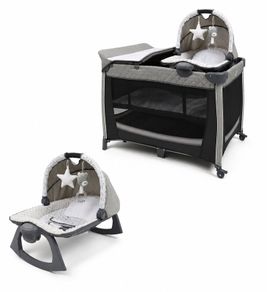 Nested Completo 3-in-1 Travel Cot with Changing Unit & Rocker