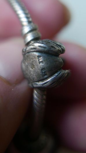 Pandora Charm Bracelet with Assorted Beads