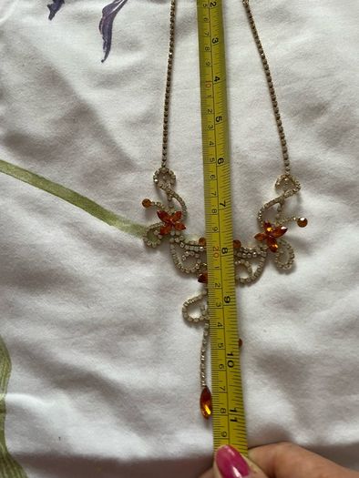 Necklace , bracelet and earrings