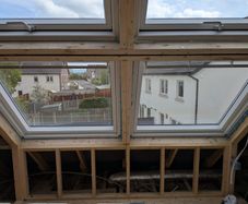 2 Velux Roof windows centre pivot