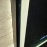 LED Bathroom Mirror 50x70cm Antifog Defogger Black Frame Image 8