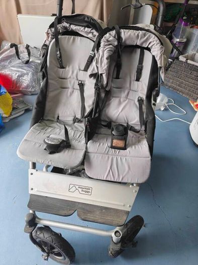 mountain buddy duet double pram