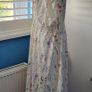 White floral sleeveless summer dress, Size 2XL / UK20 Image 3