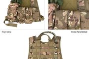 Irish Multicam Molle Airsoft Vest
