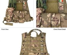 Irish Multicam Molle Airsoft Vest