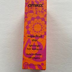 Amika superfruit star lightweight hair styling oil 50 ml