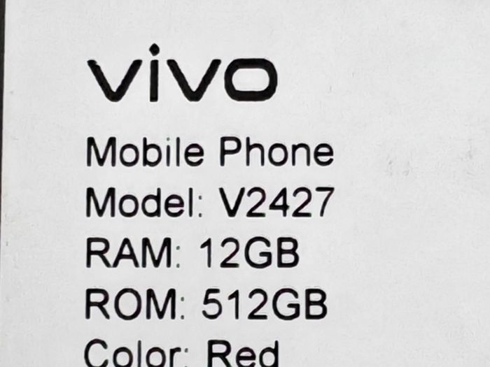 Vivo V50 12gb/512gb