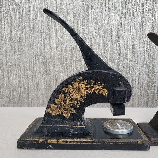 Vintage hand press Embossers