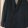Boys navy suit Image 7