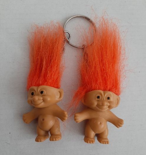 vintage troll mini keyring