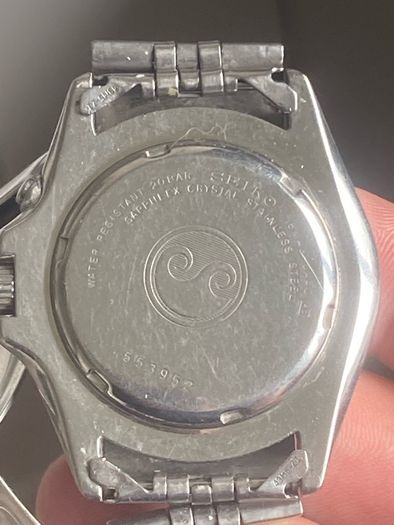 Vintage Pepsi Seiko Sports 200 Kinetic Diver