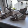 Nero Giardini Italian leather wedges Image 3