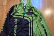 Kawasaki zip up Tshirt hoodie