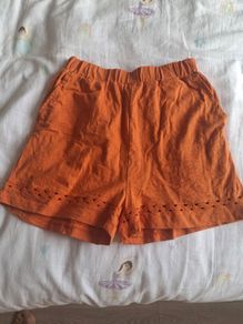 Next orange shorts size UK6 EU 34