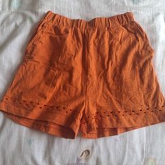 Next orange shorts size UK6 EU 34