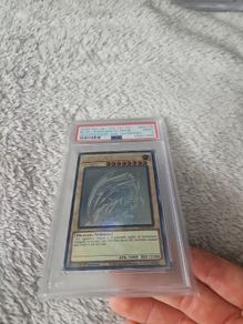 PSA 9 Blue-Eyes White Dragon (Ghost Rare)