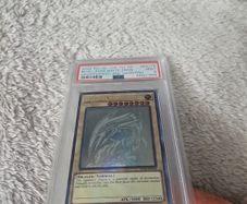 PSA 9 Blue-Eyes White Dragon (Ghost Rare)