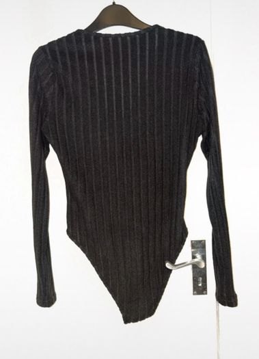 Shein L Black Bodysuit