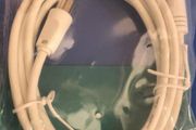 F plug to Coaxial plug lead 2 Meter