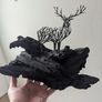 Bog Oak with Metal Deer Image 8