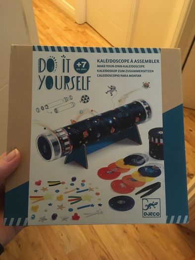 NEW Djeco DIY Kaleidoscope Kit