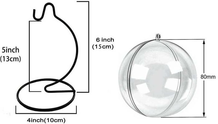 Personalised Photo Sphere with Stand