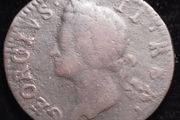 #777 - Hibernia - Ireland - 1750 - Half Penny