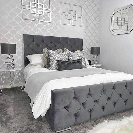 New Monaco Double & King Size Bed Frame With Mattress Opt