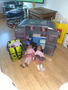 our generation dolls and caravan