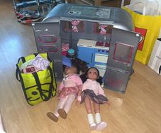 our generation dolls and caravan