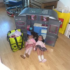 our generation dolls and caravan