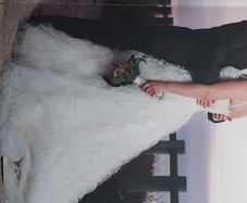 Wedding dress Benjamin Roberts size 10/12