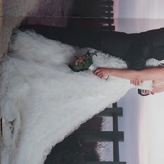 Wedding dress Benjamin Roberts size 10/12