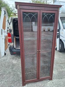Two door display cabinet