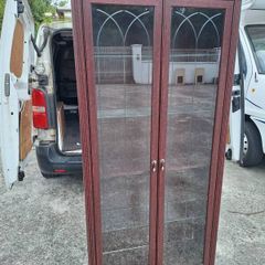 Two door display cabinet