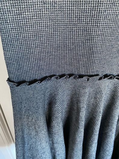 Red Valentino ladies grey houndstooth dress size M