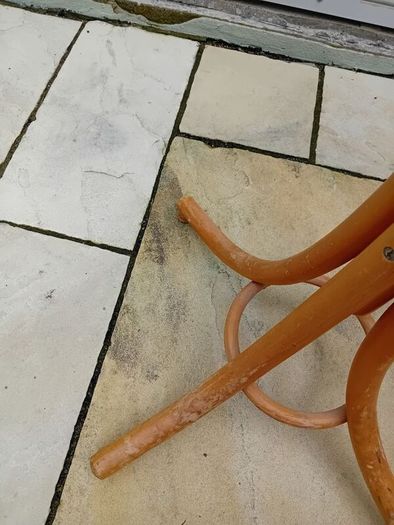 Wooden rotating coat stand