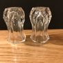 Two Small Vintage Cut Glass Vases Image 3