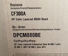 HP  Color LaserJet M880 black Toner